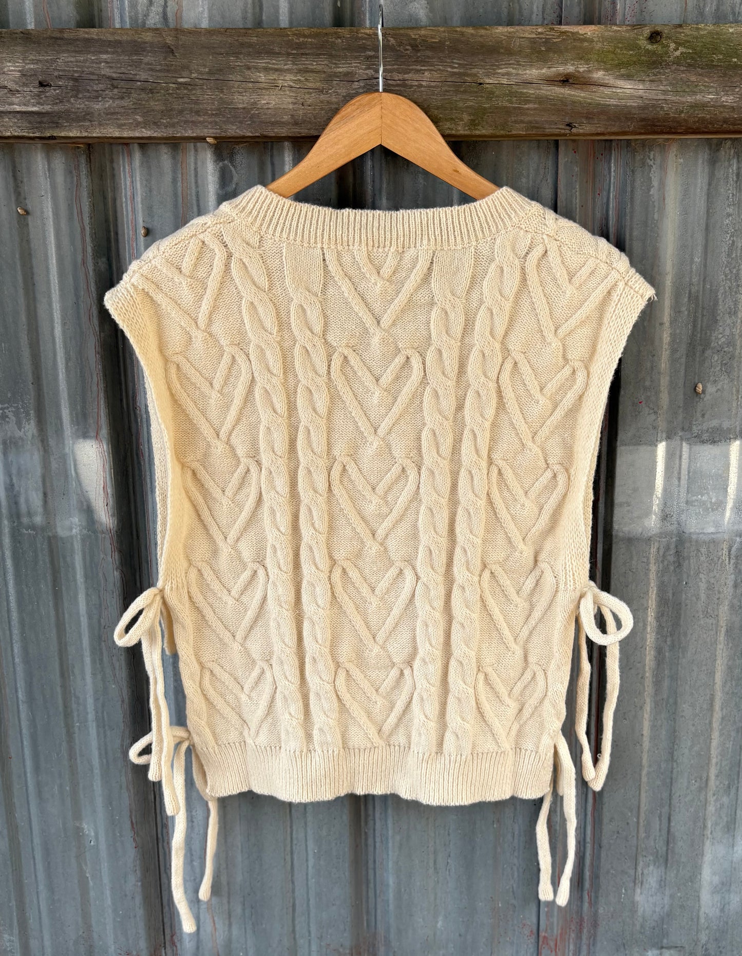Sweet Cream Vest by She + Sky