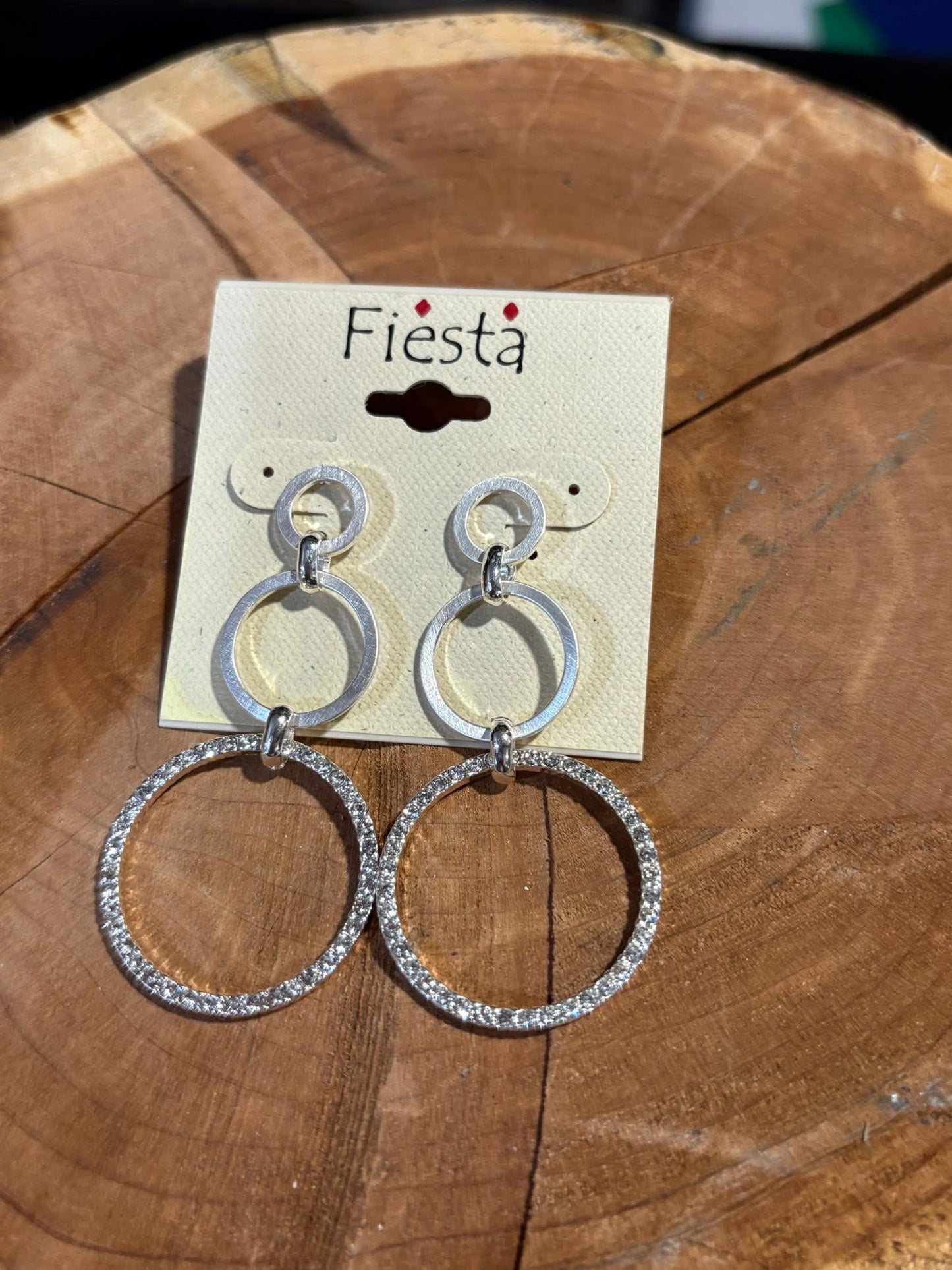 Triple Circle Earrings
