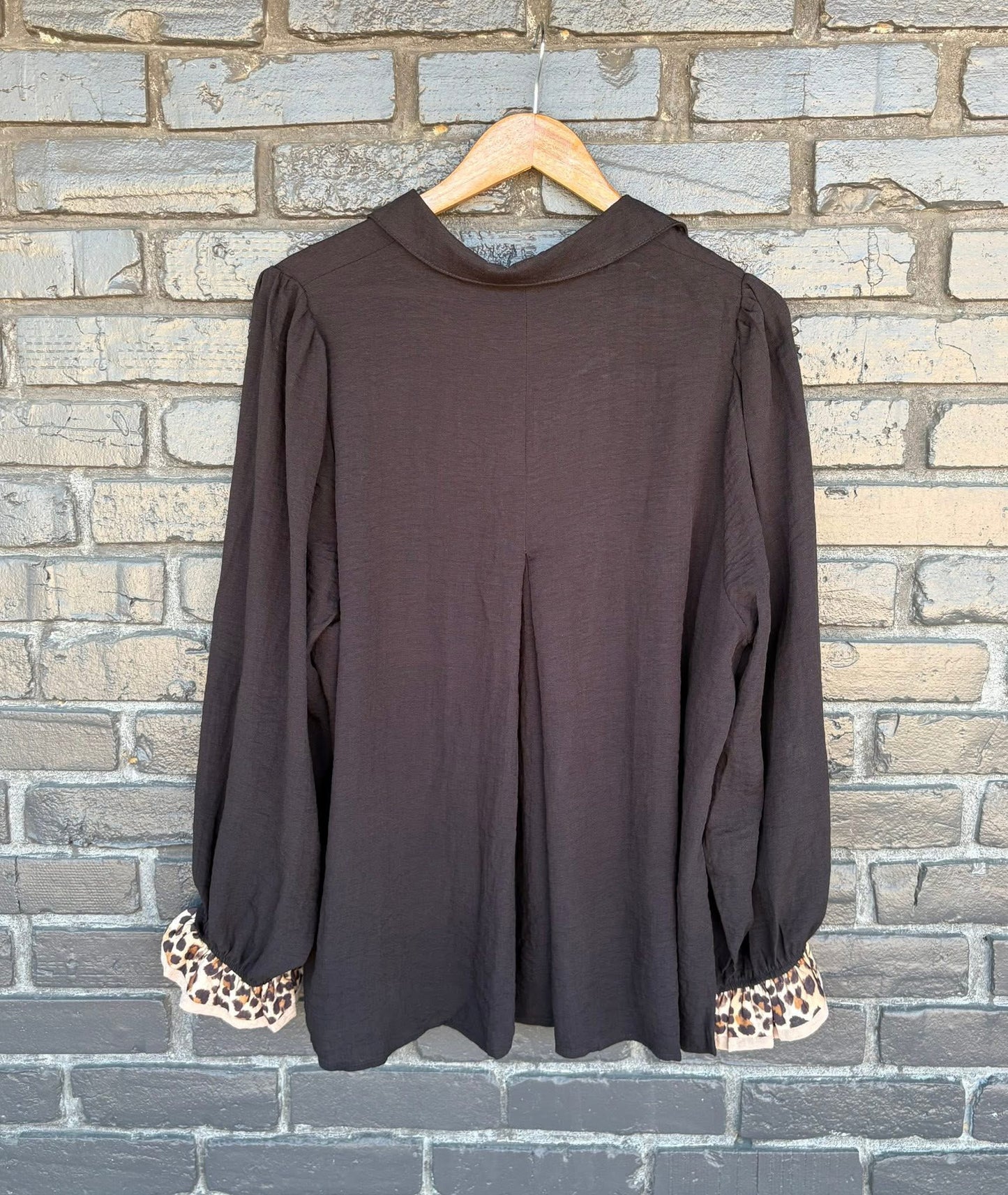 Leopard Vibes Top