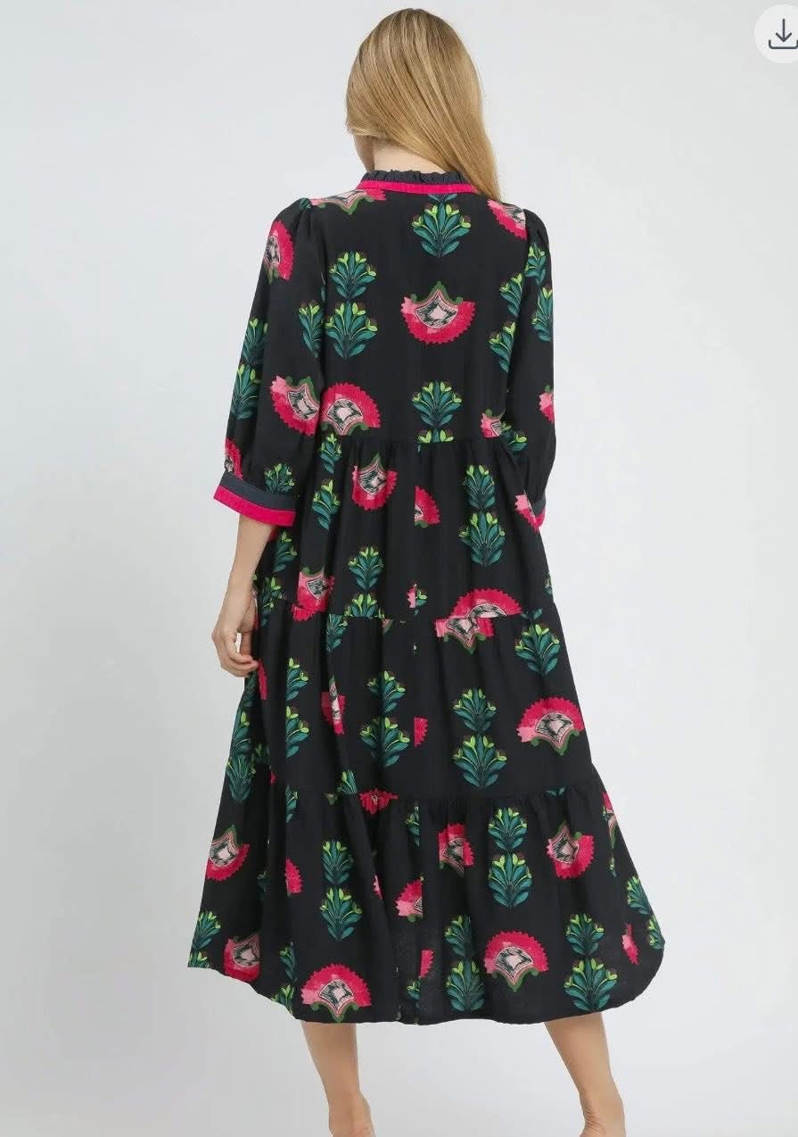 Botanical Maxi Dress by UmGee