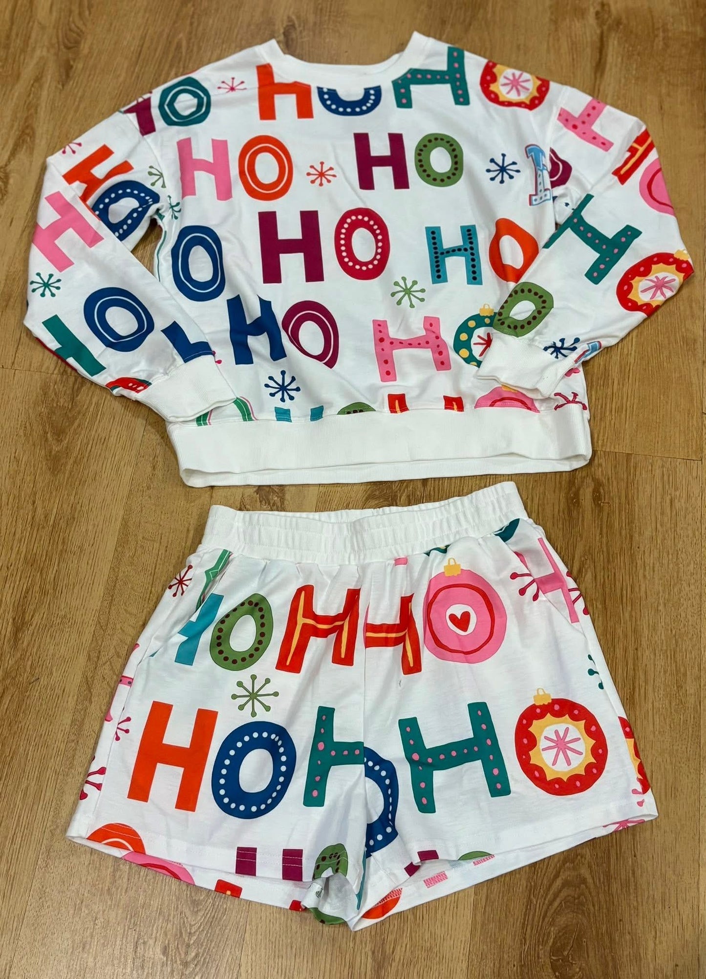 Ho Ho Ho PJ Set