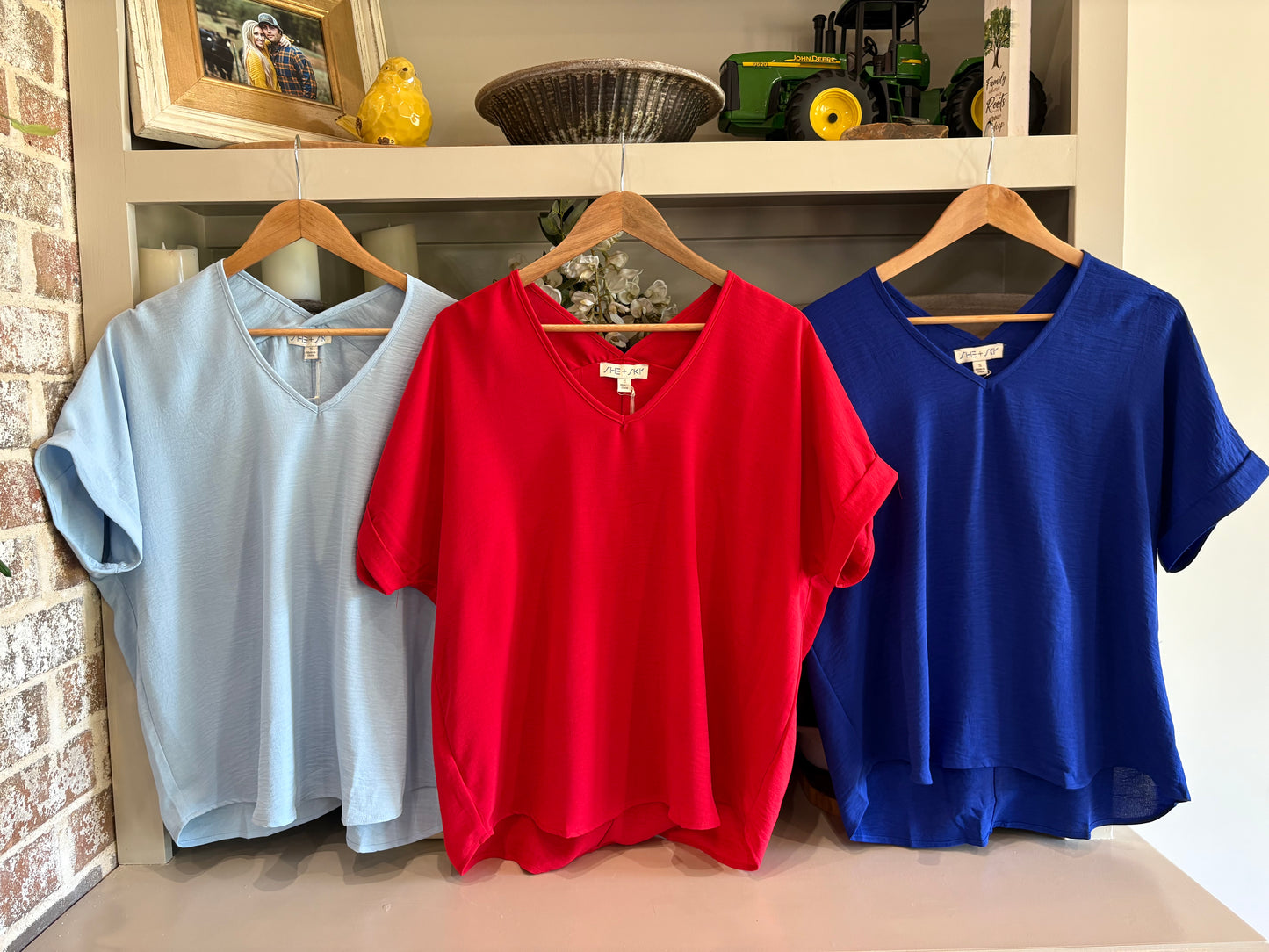 Back to the Basics Top by She+Sky