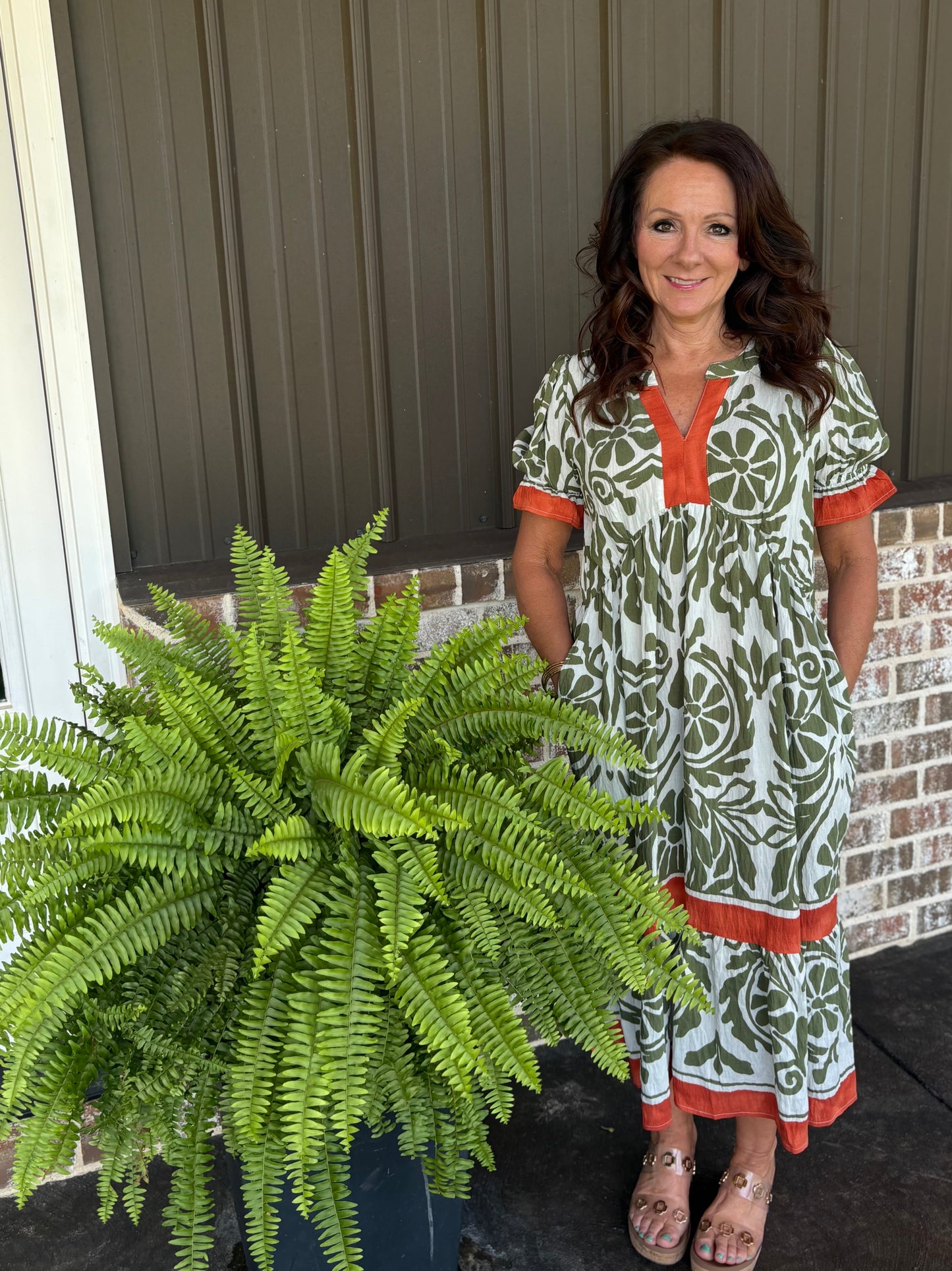 Afternoon Tea Midi Dress by GiGio