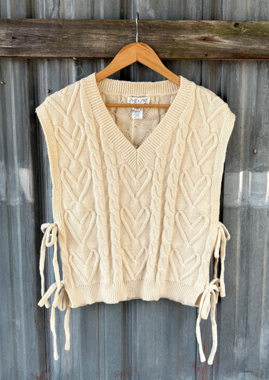 Sweet Cream Vest by She + Sky