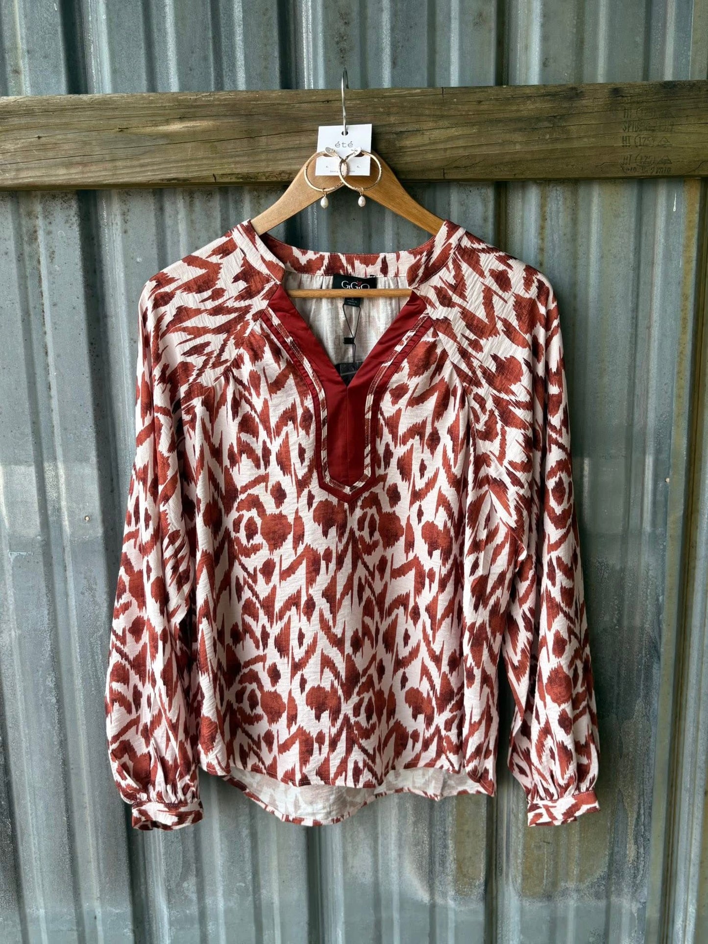 Red Clay Top by GiGio!