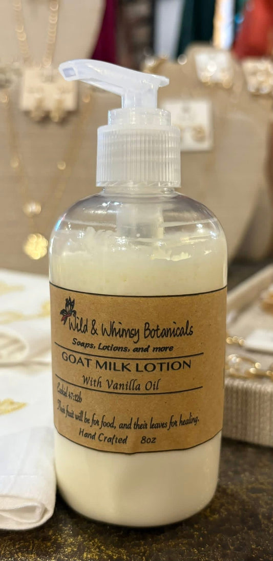 Wild & Whimsy Botanicals Goat Milk Lotion