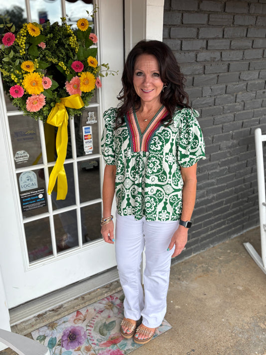 Just for Fun Top by She + Sky