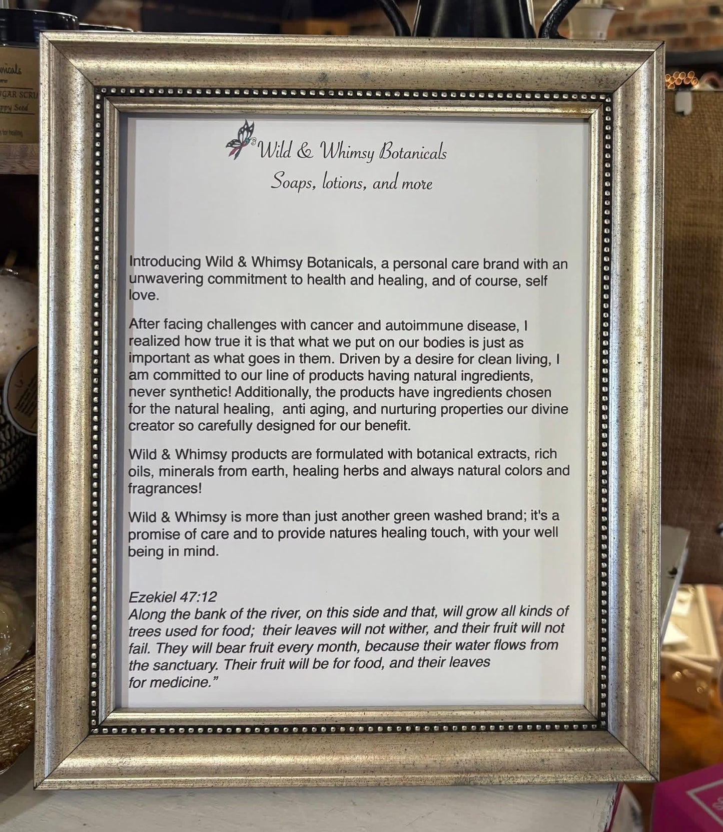 Wild & Whimsy Botanicals Goat Milk Lotion