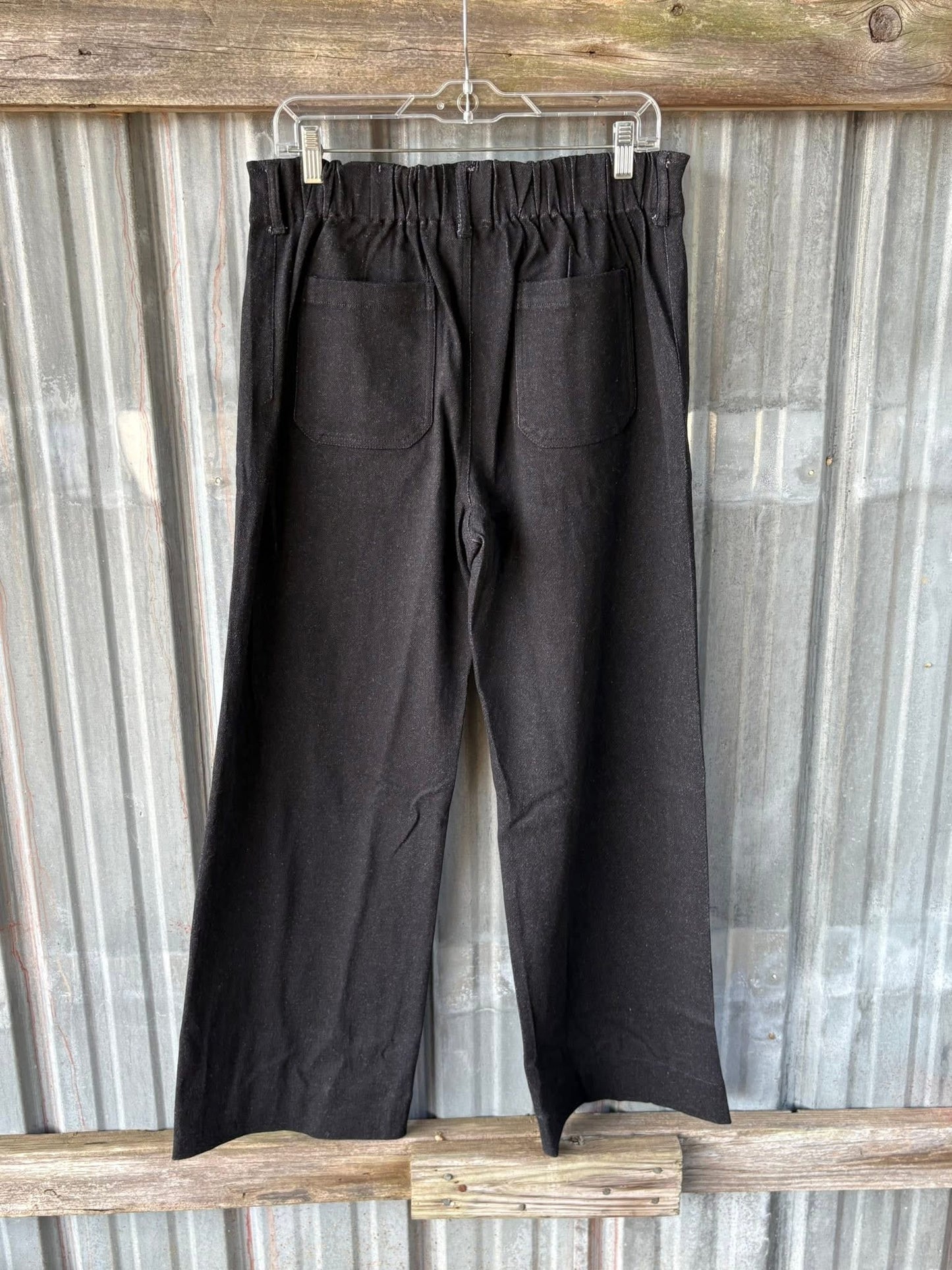 Black Denim Trousers by UmGee