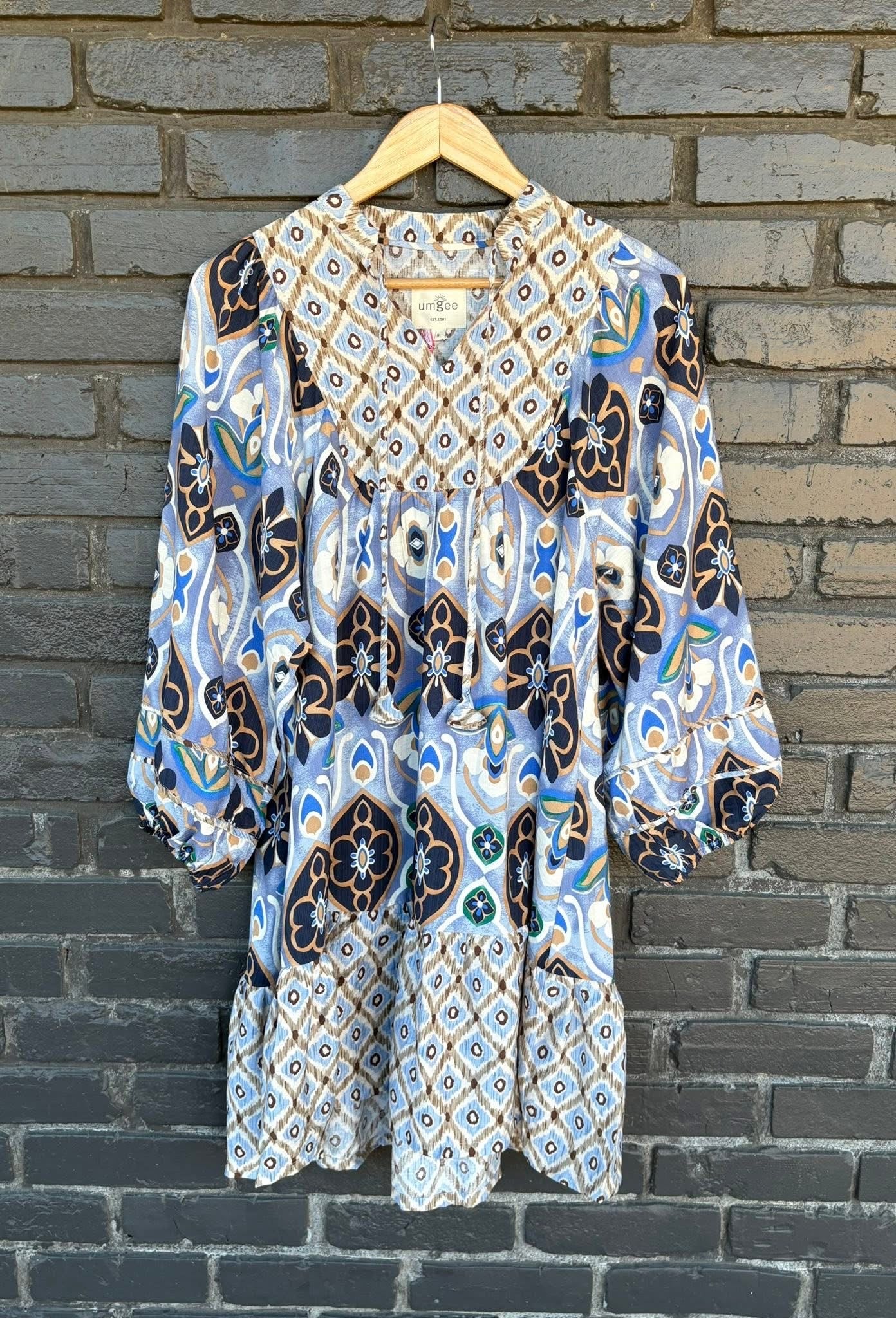 September Blues Dress