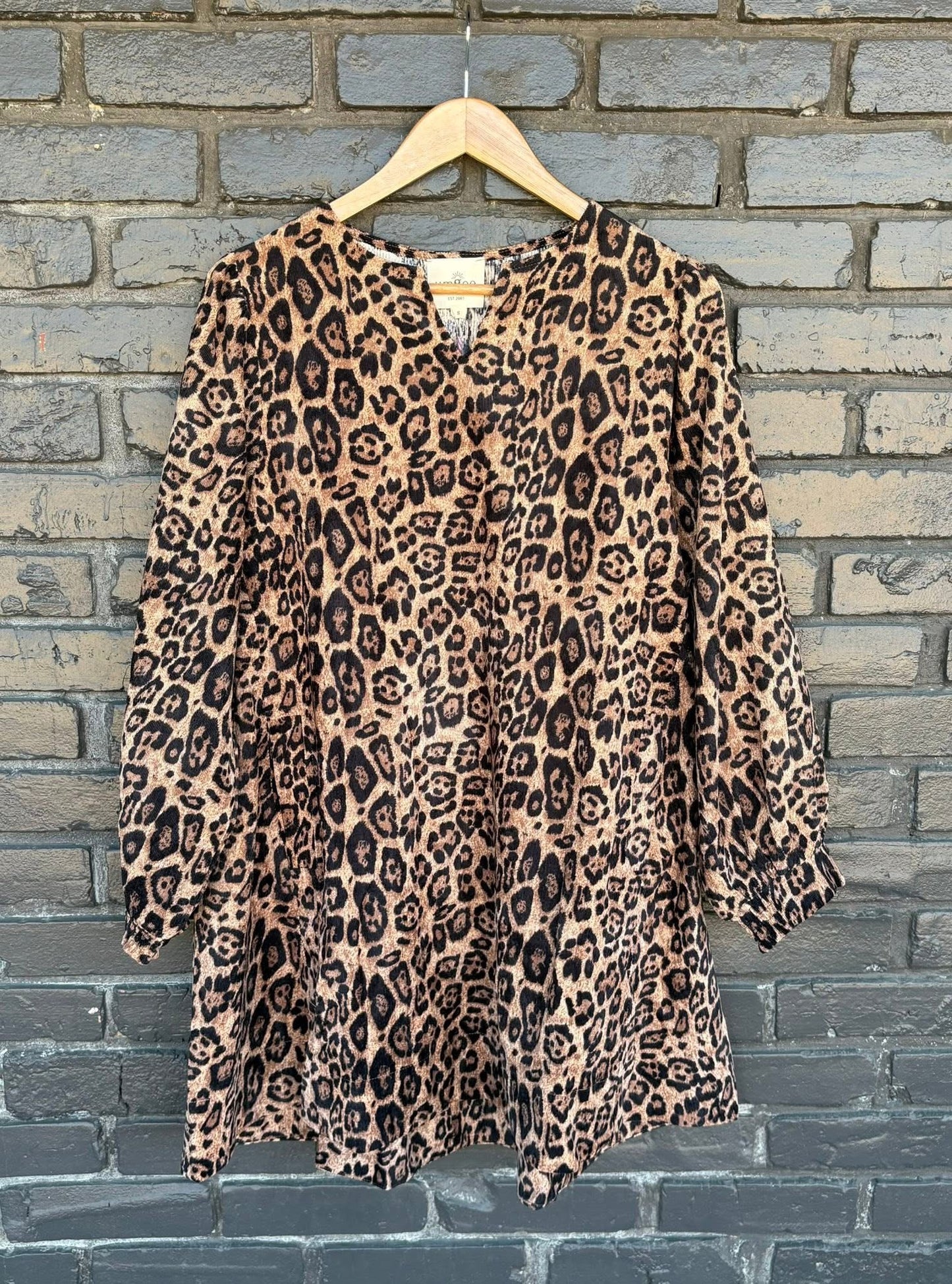 All Out Leopard Dress
