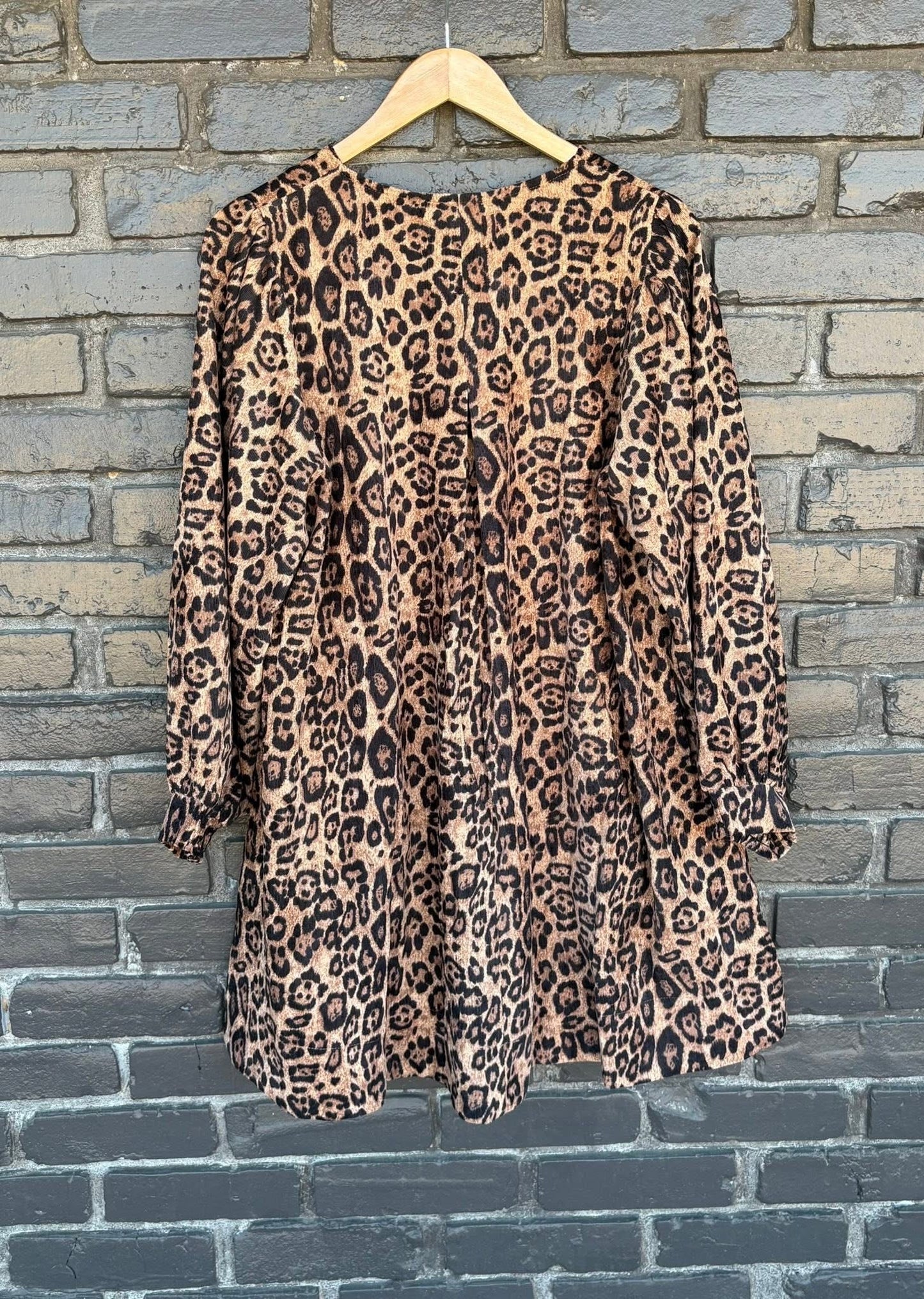 All Out Leopard Dress