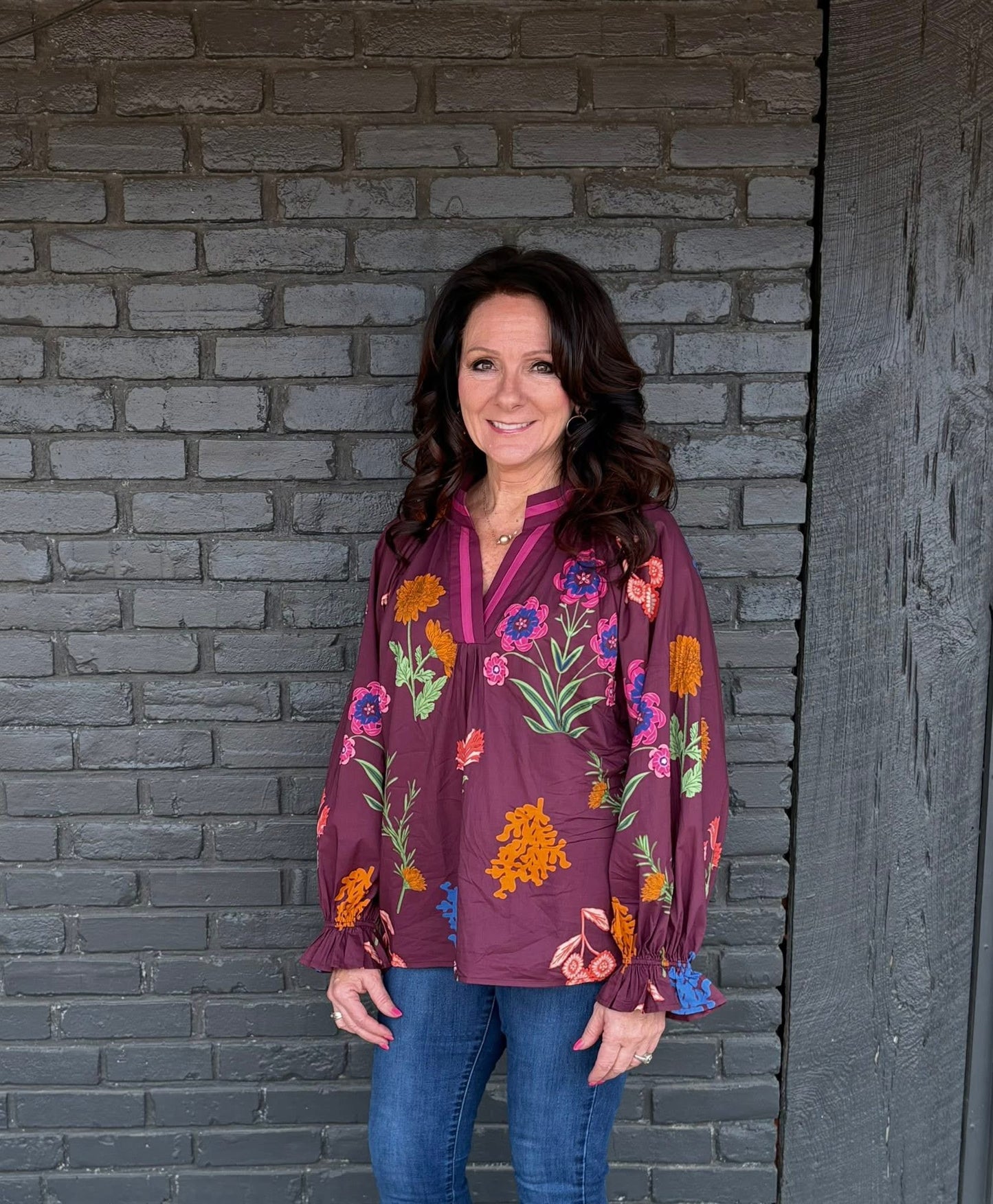Plum Crazy Top by UmGee
