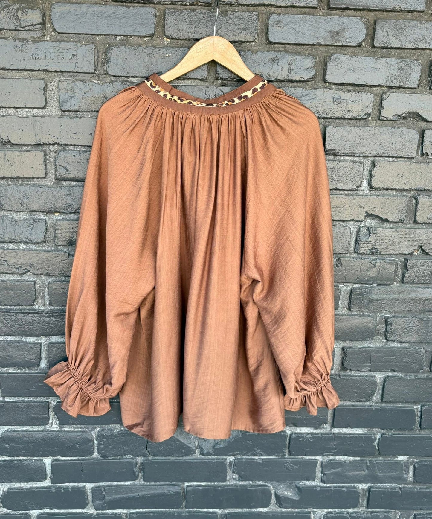 Hint of Leopard Top by UmGee