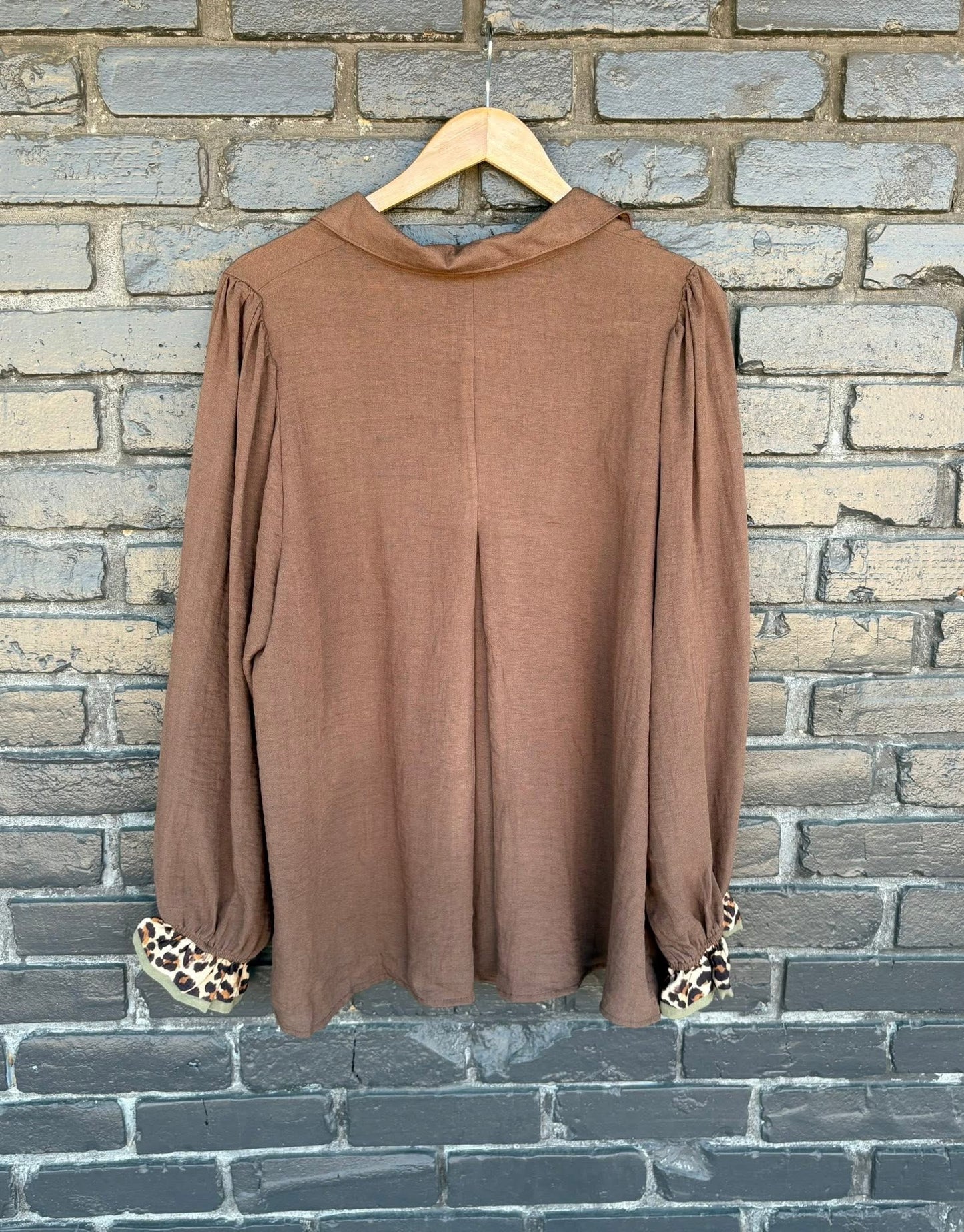 Leopard Vibes Top