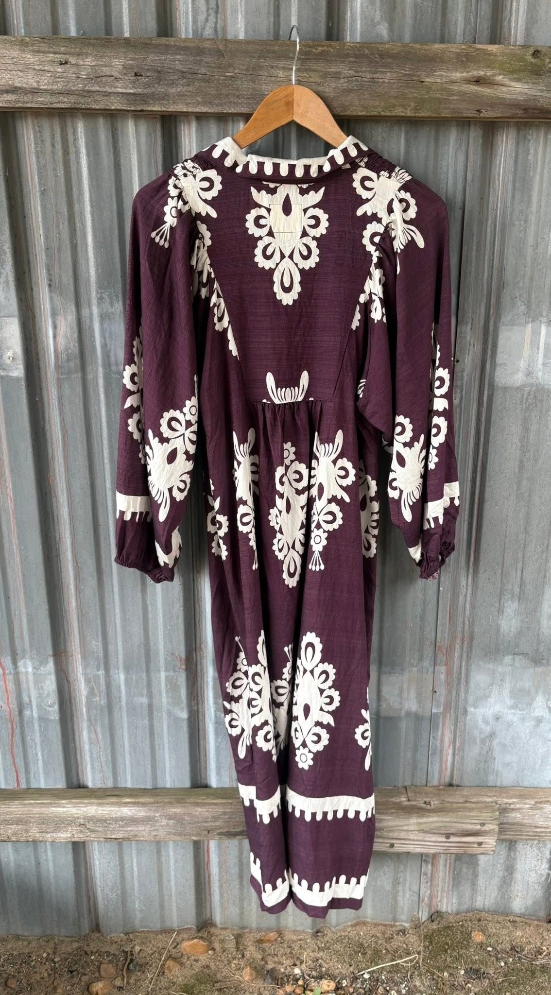 Muscadine Wine Maxi Dress