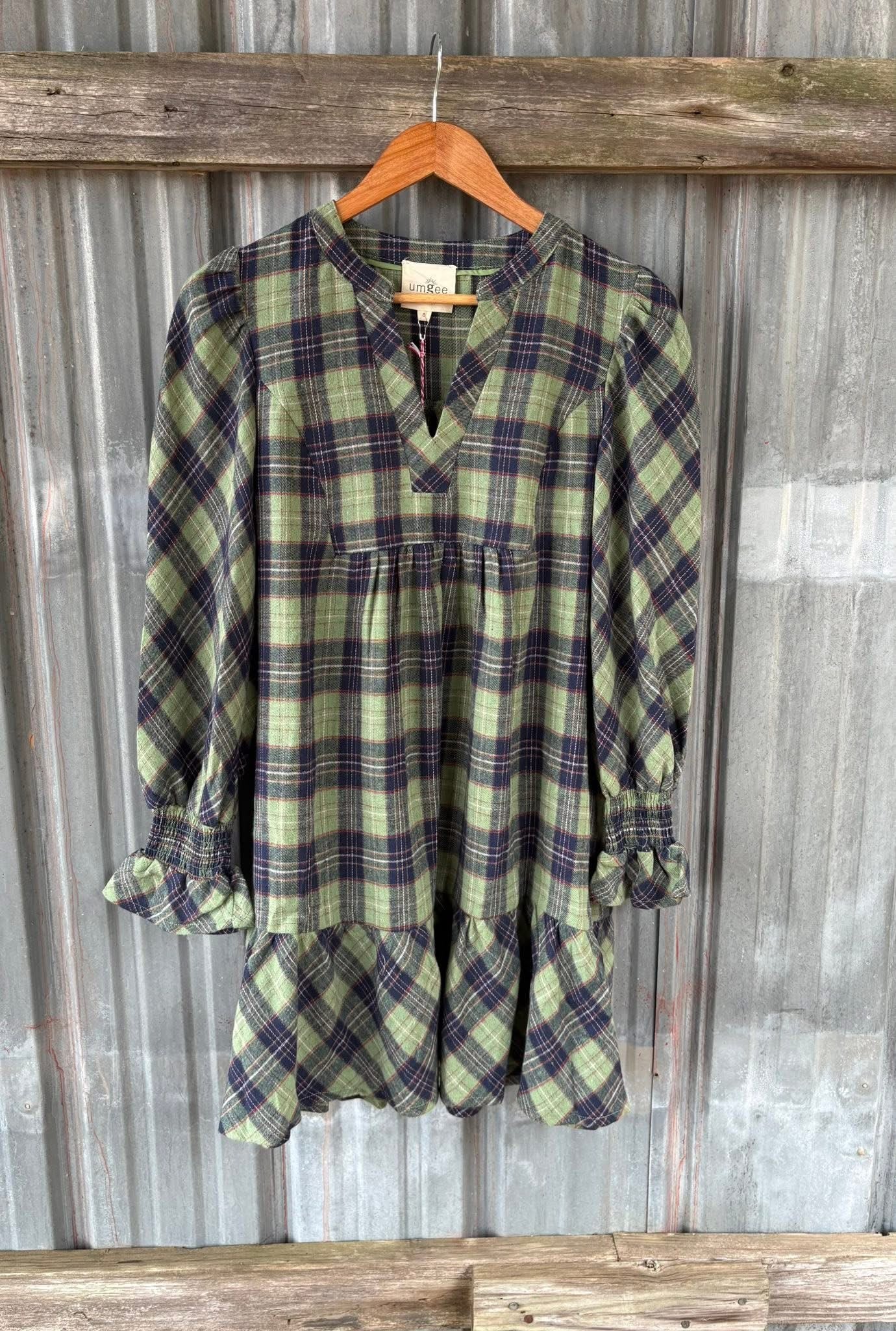 Perfectly Plaid Dress by UmGee!