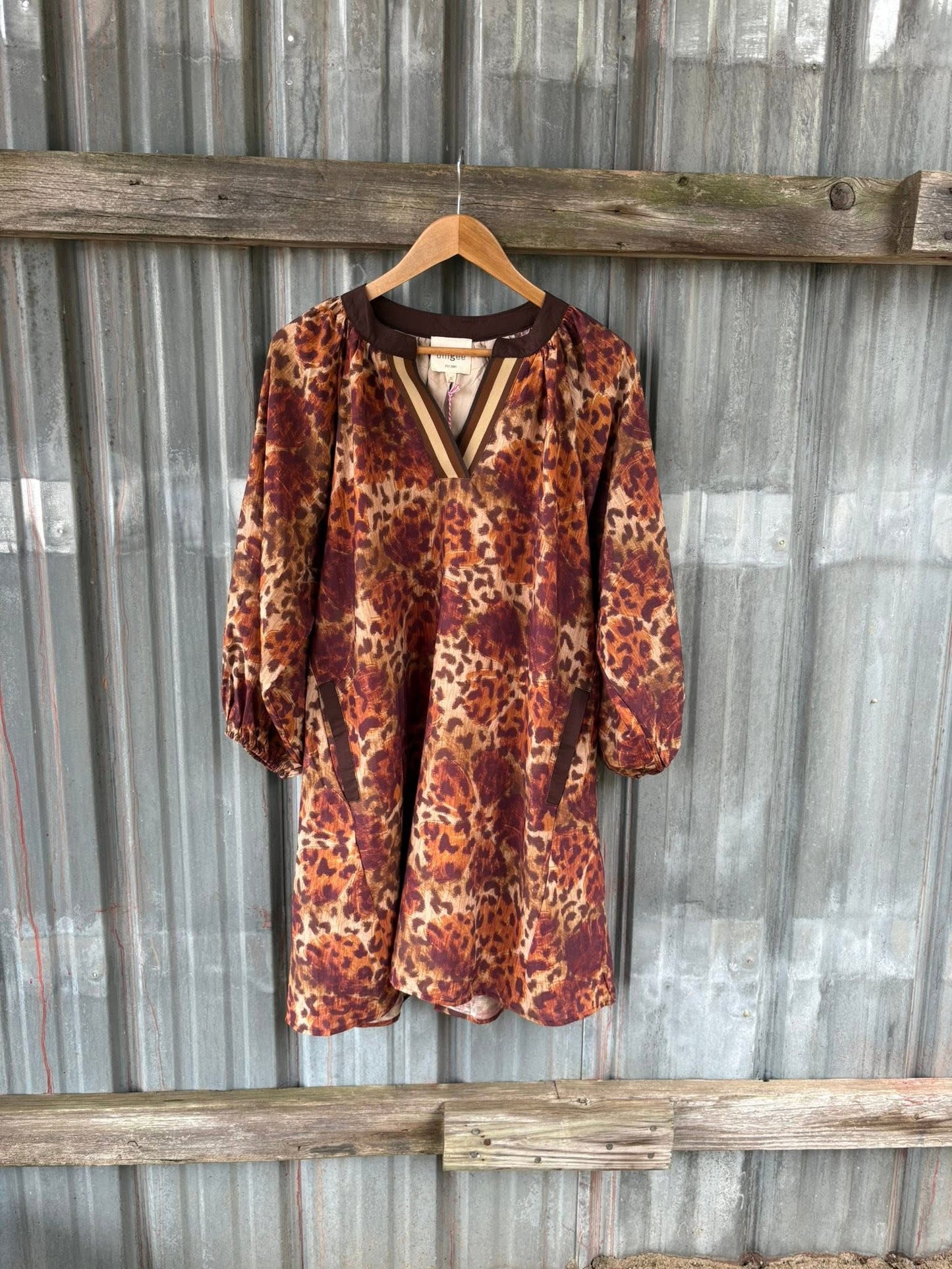 Lively Leopard Dress