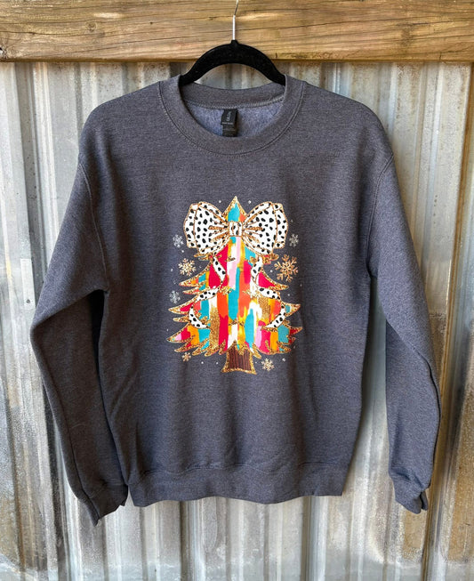 Festive Christmas Tree Sweatshirt