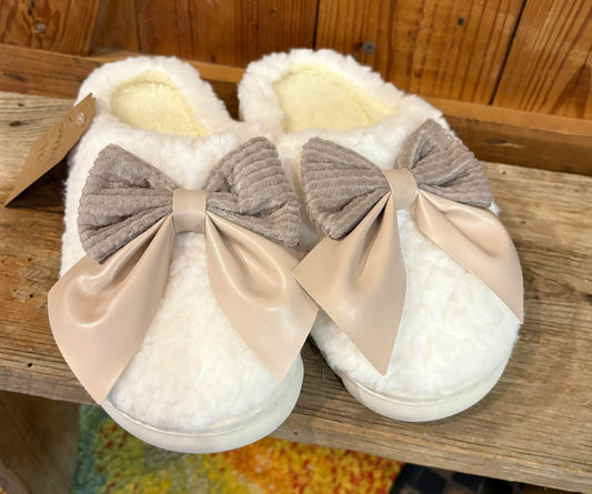 Bow Slippers