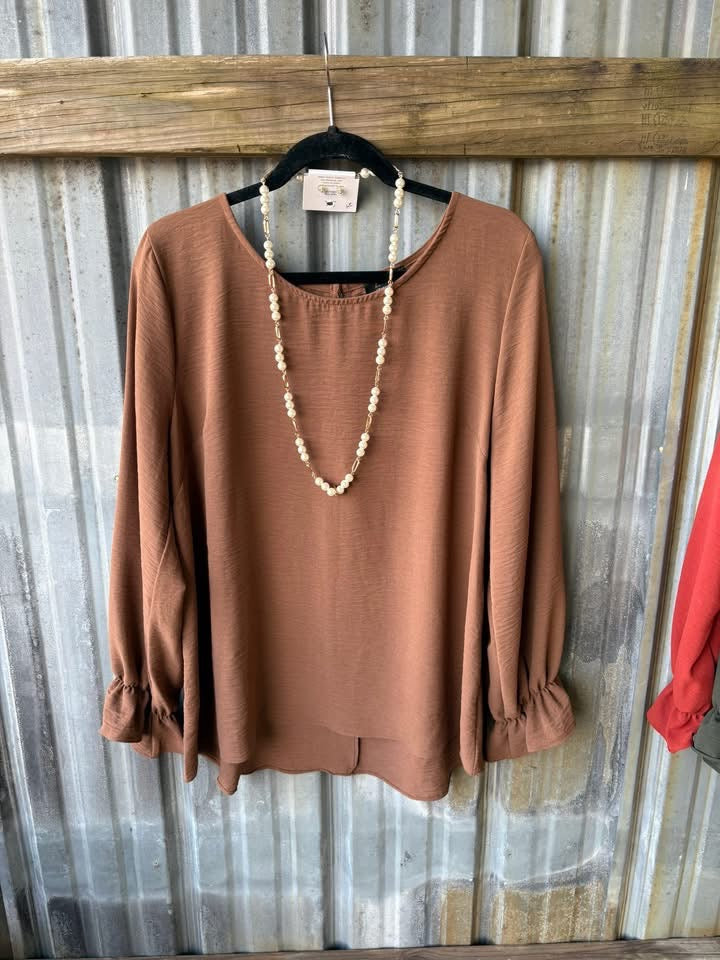 Solid Choice Plus Top by LTX