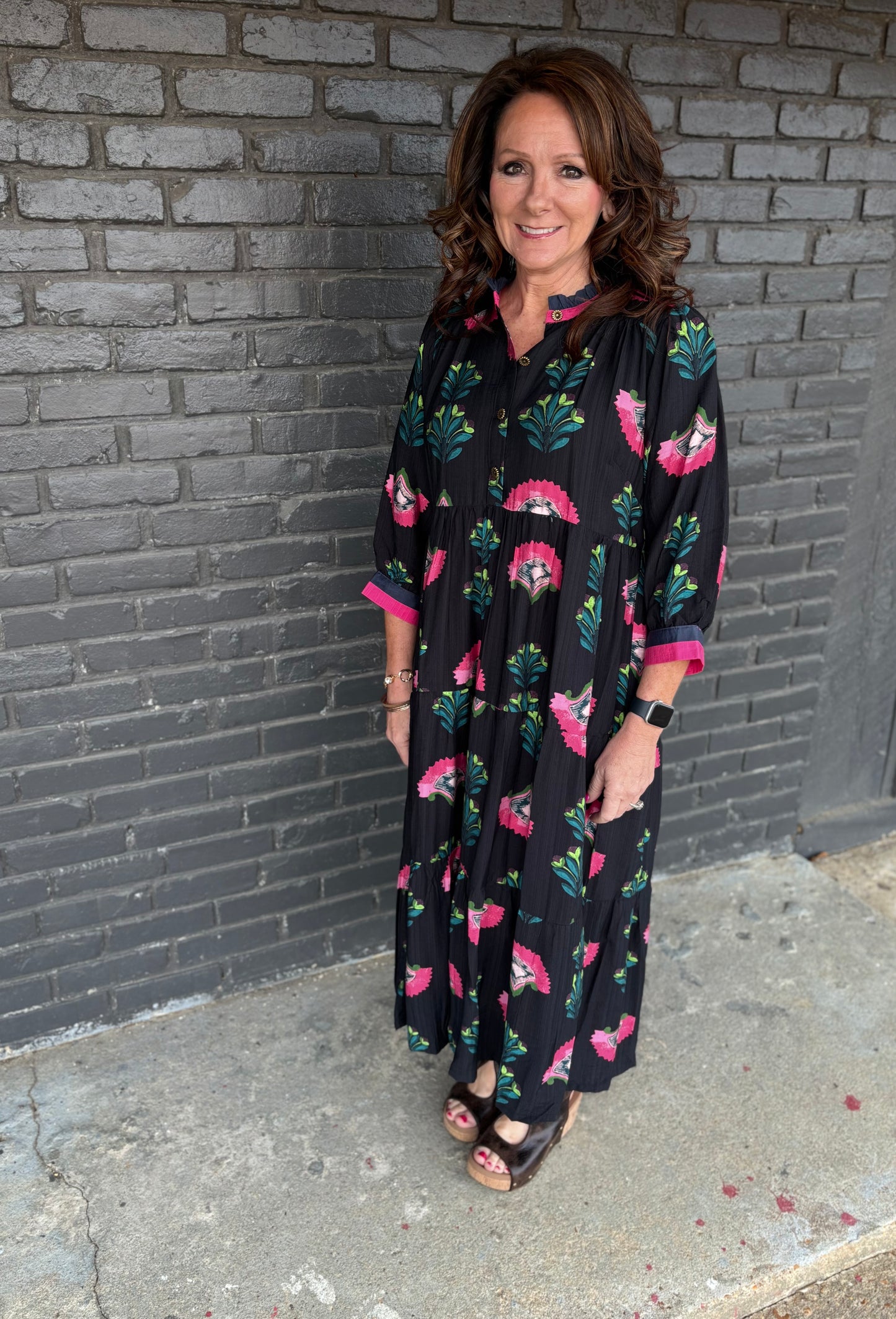 Botanical Maxi Dress by UmGee