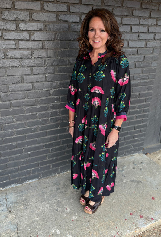 Botanical Maxi Dress by UmGee