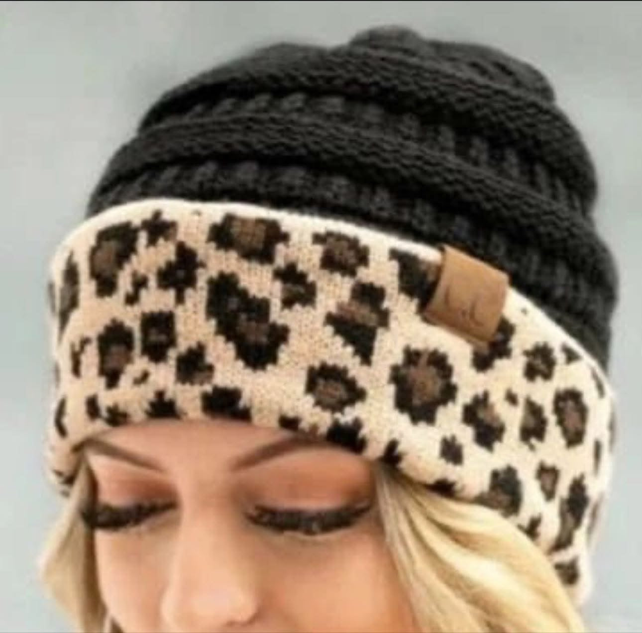 Leopard CC Beanie