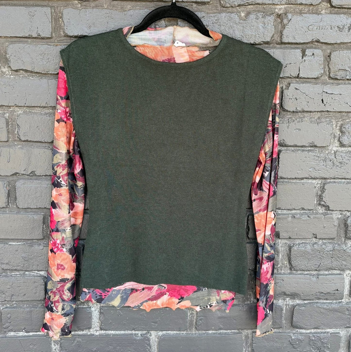 Sheerly Floral Top