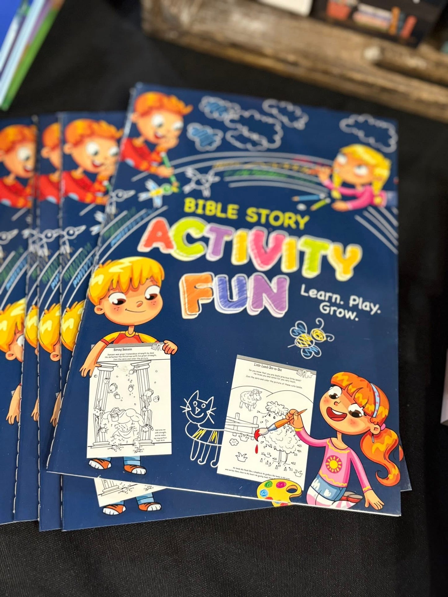 Bible Story Activity Fun Book