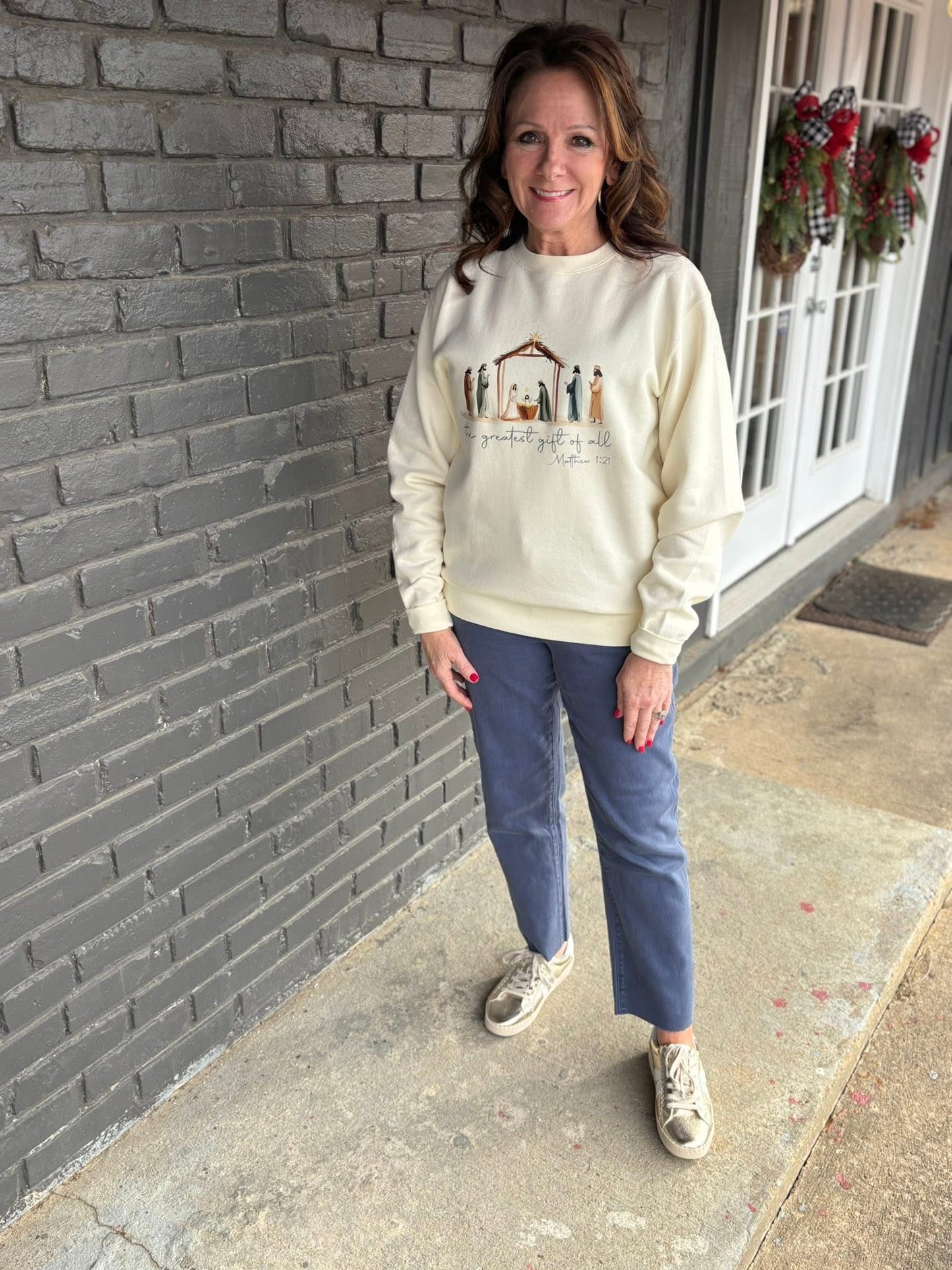 Zenana Frayed Straight Leg Jean