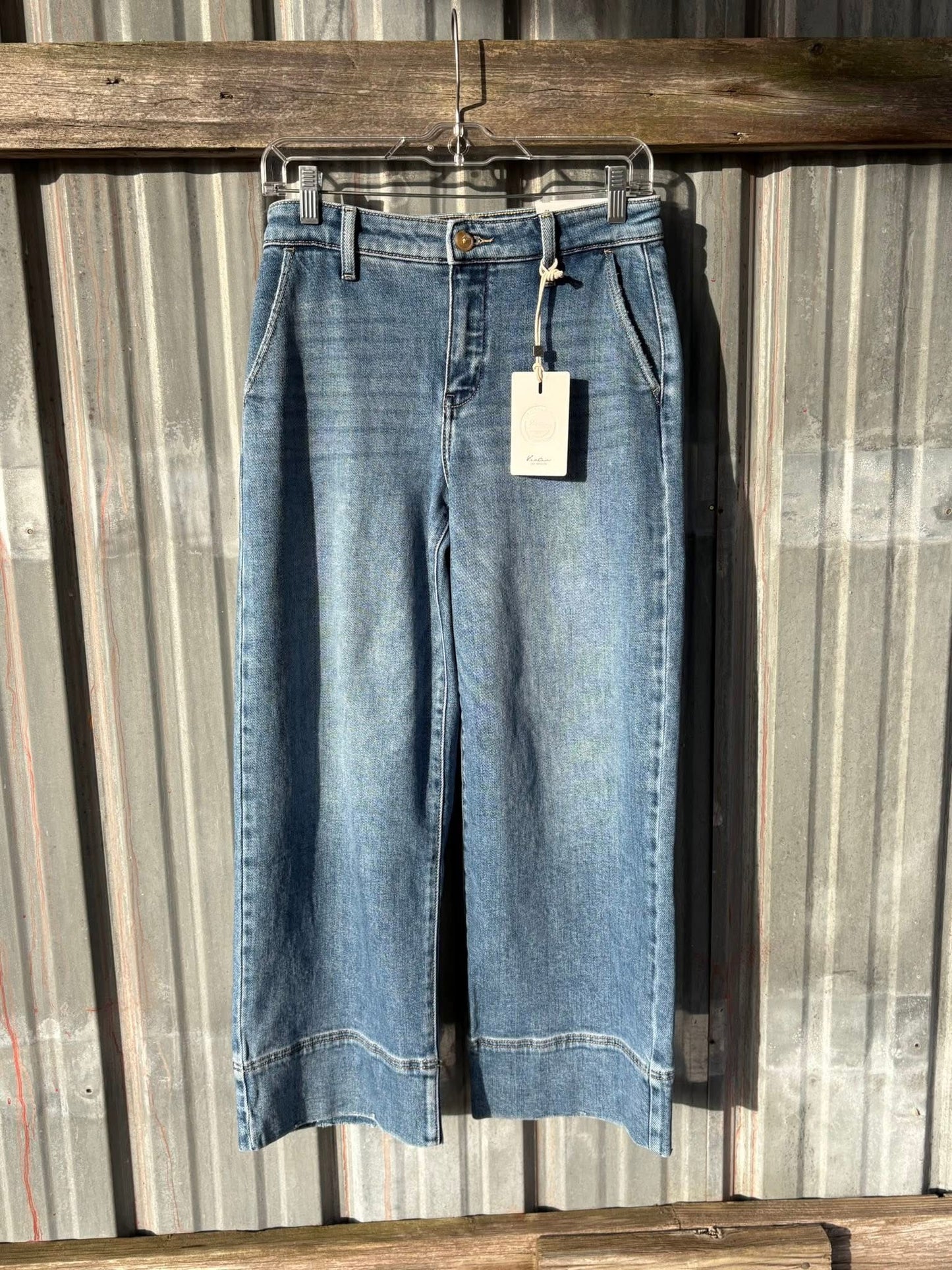 KanCan Addie Wide Leg Jeans