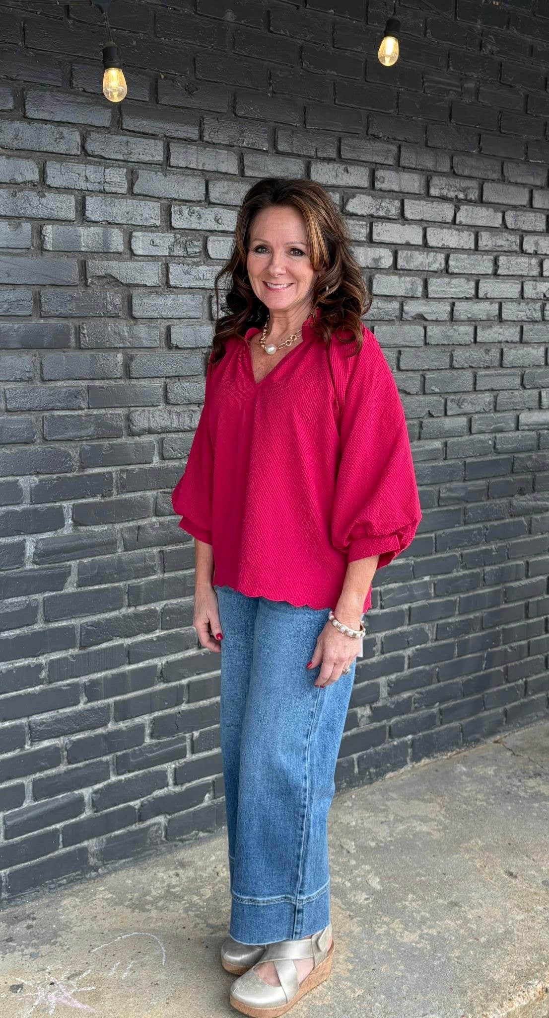 KanCan Addie Wide Leg Jeans