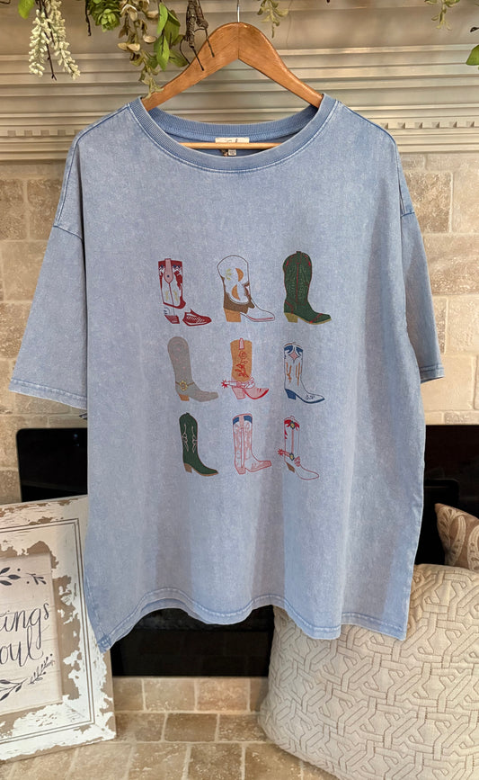 Boot Scootin' Boogie Tee by Easel