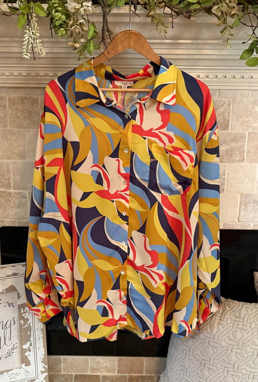 Funky Town Top by Easel
