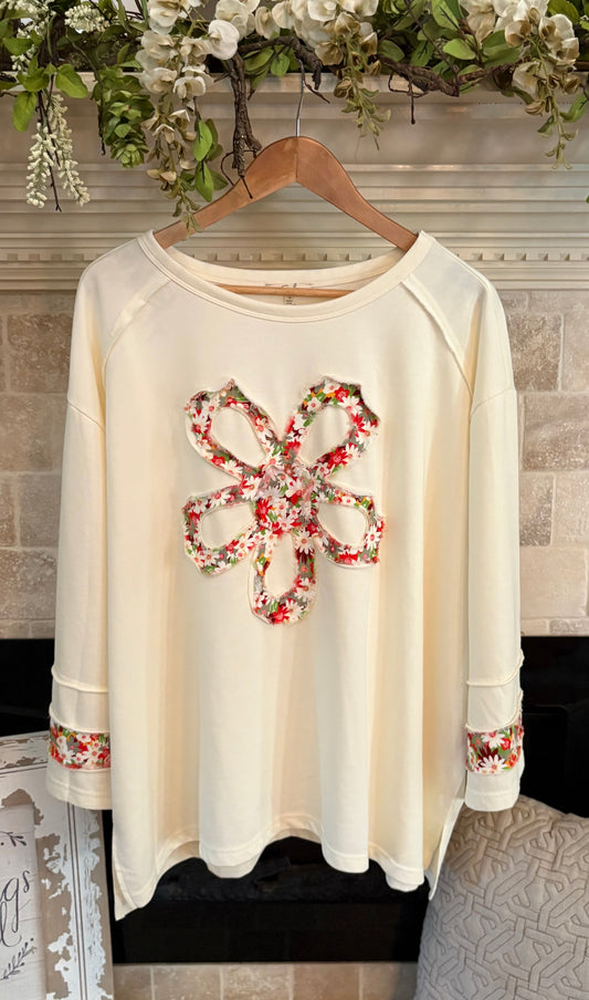 Flower Child Top by Easel