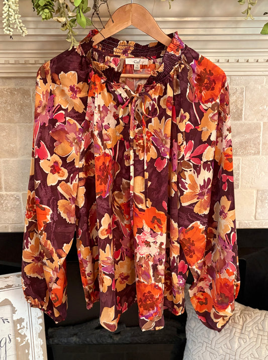 Autumn Spice Top by Easel