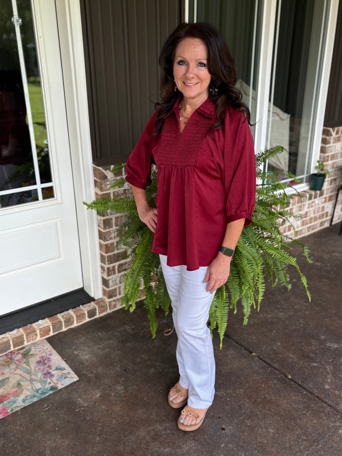 Satin Sweetness Top by GiGio